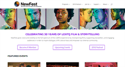 Desktop Screenshot of newfest.org